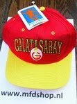 Galatasaray Cap Rood Gele Klep met Logo