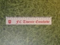 FC Twente Liniaal wit met Logo - Geen verzendkosten