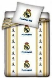 REAL MADRID: Dekbed overtrekset crests: 140x200/70x80 cm