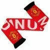 Manchester United FC Sjaal rood met tekst manutd