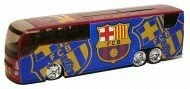 FC Barcelona Spelersbus Blauw met Rood en Logo