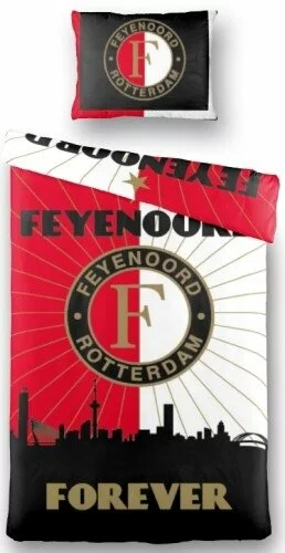 Feyenoord Dekbedovertrek - SKYLINE - Forever 140x220 cm - geen verzendkosten