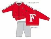 Feyenoord - Baby joggingpakje - rood - Geen verzendkosten