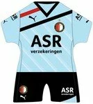 Feyenoord Minidress Uit seizoen 2011-2012 - Inclusief verzendkosten