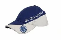 De Graafschap Cap Blauw Wit logo